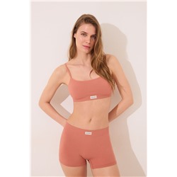 Culotte canalé seamless rosa