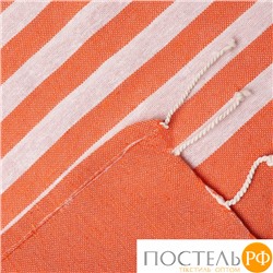 Полотенце Пештемаль LoveLife Marine, цв. оранжевый, 75х170 см, 80% хл, 20% пэ, 190 г/м2 10424758