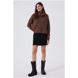 Lee Cooper Rosa Kadın Triko Kazak Kahve 241 LCF 261003