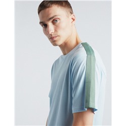 Piquet Pyjamas, Men, Light Blue