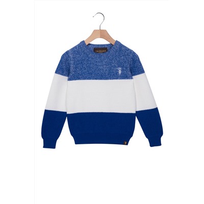 Jersey Deller Azul y blanco