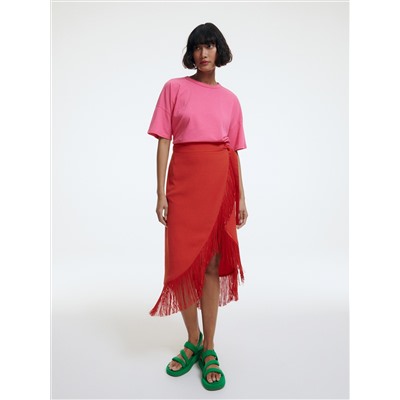 Oversize-T-Shirt aus Baumwolle