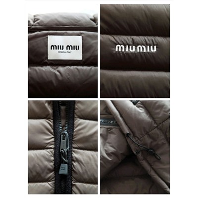 Женская пуховая стеганная куртка  Mi*umi*u