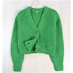 Кардиган-кардиган с V-образным вырезом