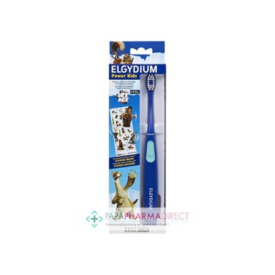 Elgydium Power Kids Brosse à Dents Électrique 4 ans et +
