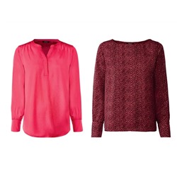 ESMARA® Bluse Damen, leger geschnitten