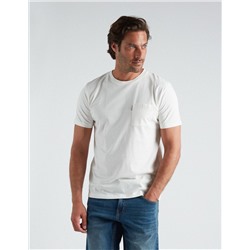 Pocket T-shirt, Men, White