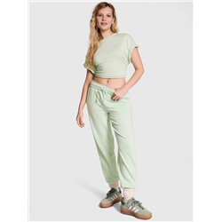 PINK Ivy Fleece Campus Sweatpants