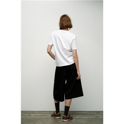 LACE FRONT T-SHIRT