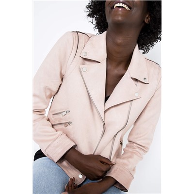 Chaqueta biker Nude