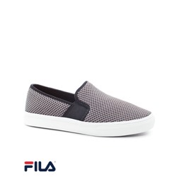 Fila Women's Memory Fanelli Castlerock/Black/White Mesh Slip On Shoe