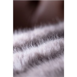 Allure Peluş Koltuk Şalı - Antrasit