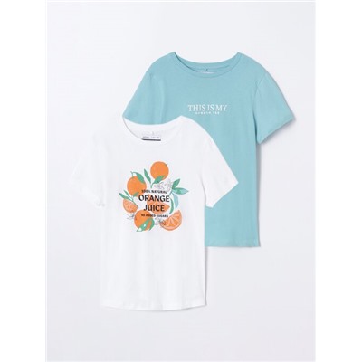 PACK DE 2 CAMISETAS ESTAMPADAS