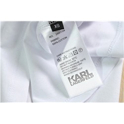 Хлопковая футболка с принтом мультяшного кота KARL LAGERFEL*D ОРИГИНАЛ!