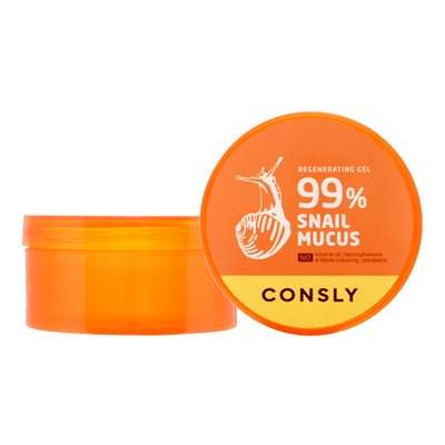 CONSLY Snail Mucus Regenerating Gel Восстанавливающий гель с муцином улитки 300мл