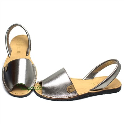 AB. Zapatos 3204 plata+PELLE-007-17 plata АКЦИЯ