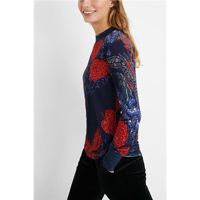 Camiseta slim tropical