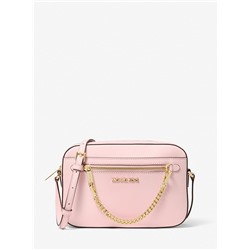 MICHAEL MICHAEL KORS Jet Set Large Saffiano Leather Crossbody Bag