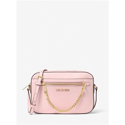 MICHAEL MICHAEL KORS Jet Set Large Saffiano Leather Crossbody Bag