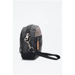 Bolso de mano Cardiff Negro y gris