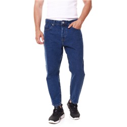 ONLY & SONS Avi Beam Cropped Herren Jeans Hose mit Retro-Waschung 22021420 Dunkelblau