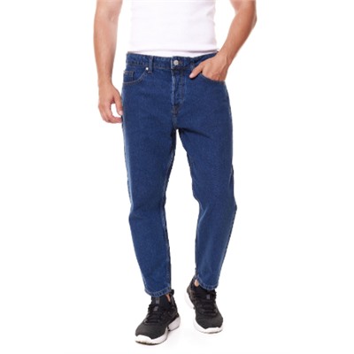 ONLY & SONS Avi Beam Cropped Herren Jeans Hose mit Retro-Waschung 22021420 Dunkelblau