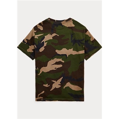 Boys 8-20 Logo Camo Cotton Jersey Tee