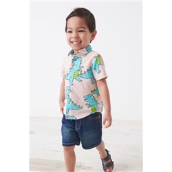 Jersey-Denimshorts (3 Monate bis 7 Jahre)