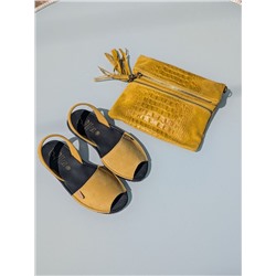 КОМБО Ab.Zapatos • 3106-8 • amarillo + AB.Z · Pelle · 22-07 COCO amarillo АКЦИЯ