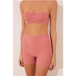 Pantalón corto microfibra invisible rosa