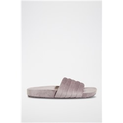 Sandalias de terciopelo Malva