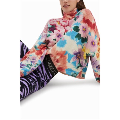 Legging slim animal print