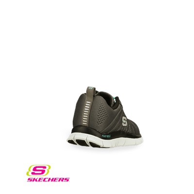 Skechers Women's Sweet Spot Gray/Mint Athletic Nursing Shoe