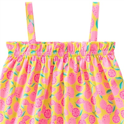 Mädchen Top mit Früchten allover