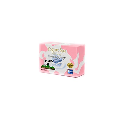 Мыло отбеливающее с йогуртом и молоком от Yoko 90 гр / Yoko Yogurt SPA Milk Soap 90g