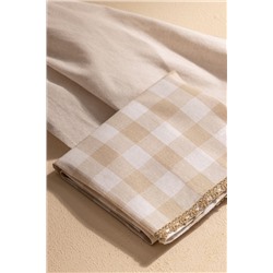 Carree 2'li Kopanakili Kurulama Bezi - Beyaz/Bej