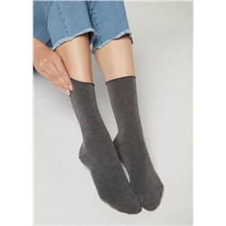 Kurze Socken mit Cashmere