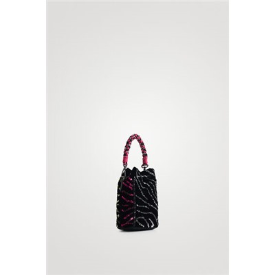 Mini bolso saco lentejuelas