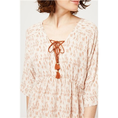 Camisón Jeanne Terracota