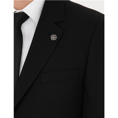 Siyah Slim Fit Takım Elbise