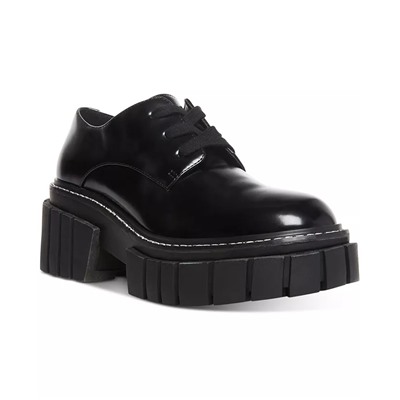 Madden Girl Phoenix Lace-Up Lug Sole Oxford Flats