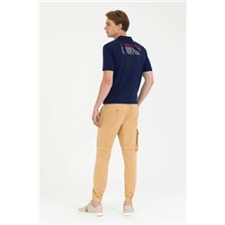 Erkek Camel Kanvas Pantolon
