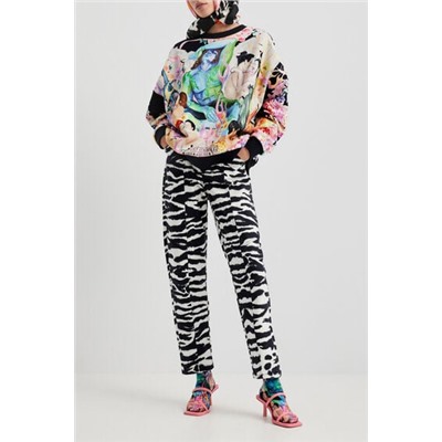 Sudadera felpa oversize