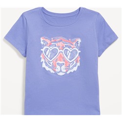 Short-Sleeve Graphic T-Shirt for Girls