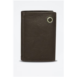 Cartera Badge Marrón