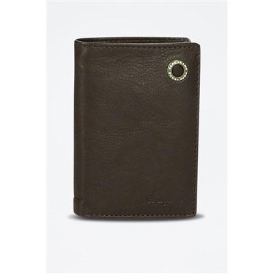 Cartera Badge Marrón