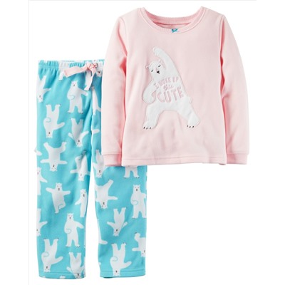 2-Piece Fleece PJs