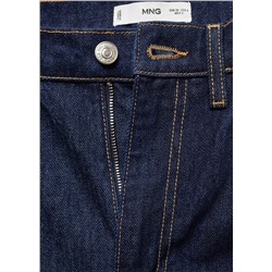 Jeans wideleg loose tiro bajo
