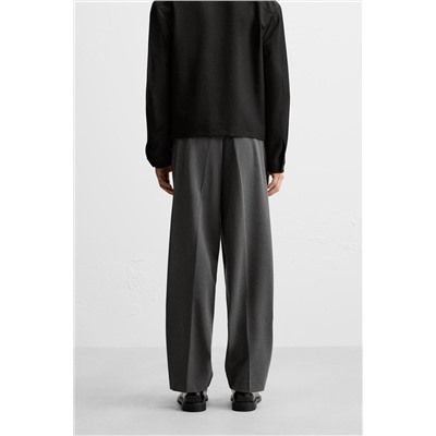 PANTALÓN WIDE FIT PLIEGUES