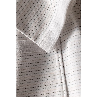 Margion Kimono Pamuklu Unisex Bornoz - Renkli